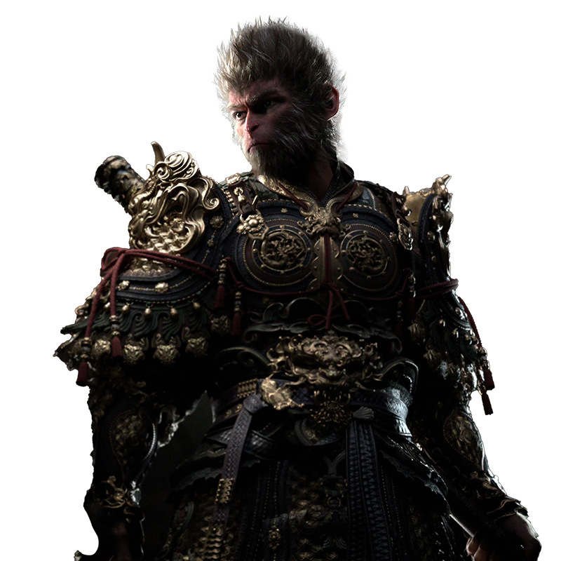 Black Myth Wukong Monkey King Metal Armor Video Prop Costume Replica - Image 5