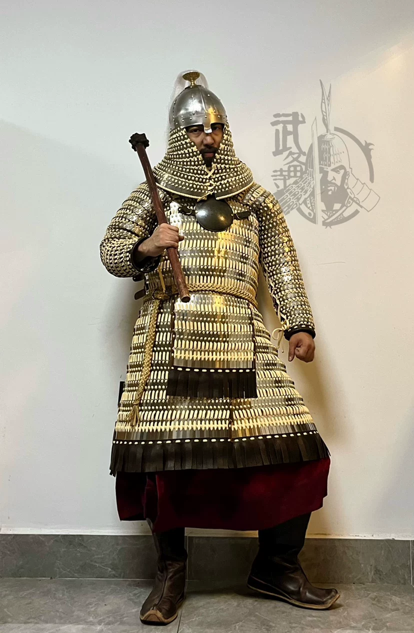 Western Xia cold-forged armor Western Xia lamellar Western Xia Iron Falcons Western Xia armor Western Xia cold-forged armor - Image 2