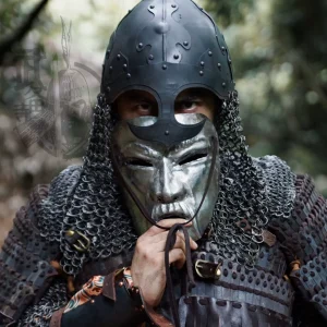 Mongol lamellar chainmail Mongol heavy cavalry armor quenched lamellar Mongol-Yuan armor