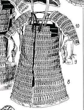 Premium Mongol-Yuan style cowhide front-open lamellar realistic premium Mongol-Yuan lamellar - Image 4