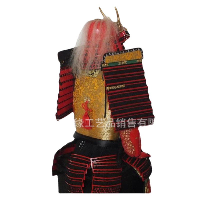 Wearable Japanese Sengoku Warrior Armor Replica, Iron Construction, Film Prop Suit - Image 5