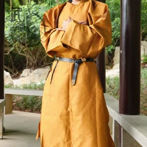 Round-collar robe yellow round-collar robe imperial set round-collar robe apricot-yellow round-collar robe emperor round-collar robe