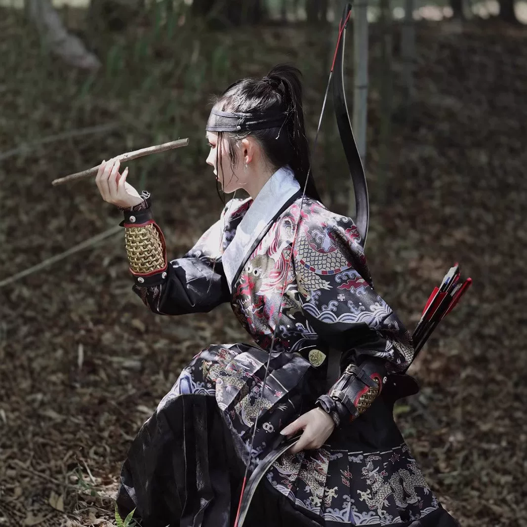 Original Golden-Python Yesa/Tieli Unisex Jinyiwei Feiyufu Python Robe, Ming Gold-Woven Hanfu - Image 4