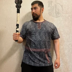 Armor culture shirt chainmail clothing chainmail biomimetic suit chainmail prop play combat