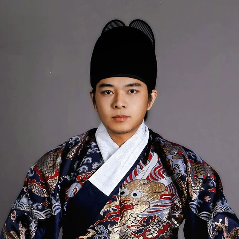 Ming Feiyufu / Jinyiwei Hanfu Hat, Ming Futou / Yishan Crown Headwear Accessory - Image 2