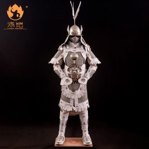 Little General Chivalrous Ancient Costume Wearable Armor, Unisex Stage Performance Cosplay Armor Clothing