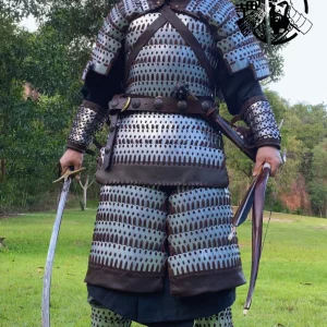 Iron Pagoda (Tiefutu) heavy infantry Iron Pagoda (Tiefutu) heavy cavalry heavy infantry iron-can style armor Jin people armor