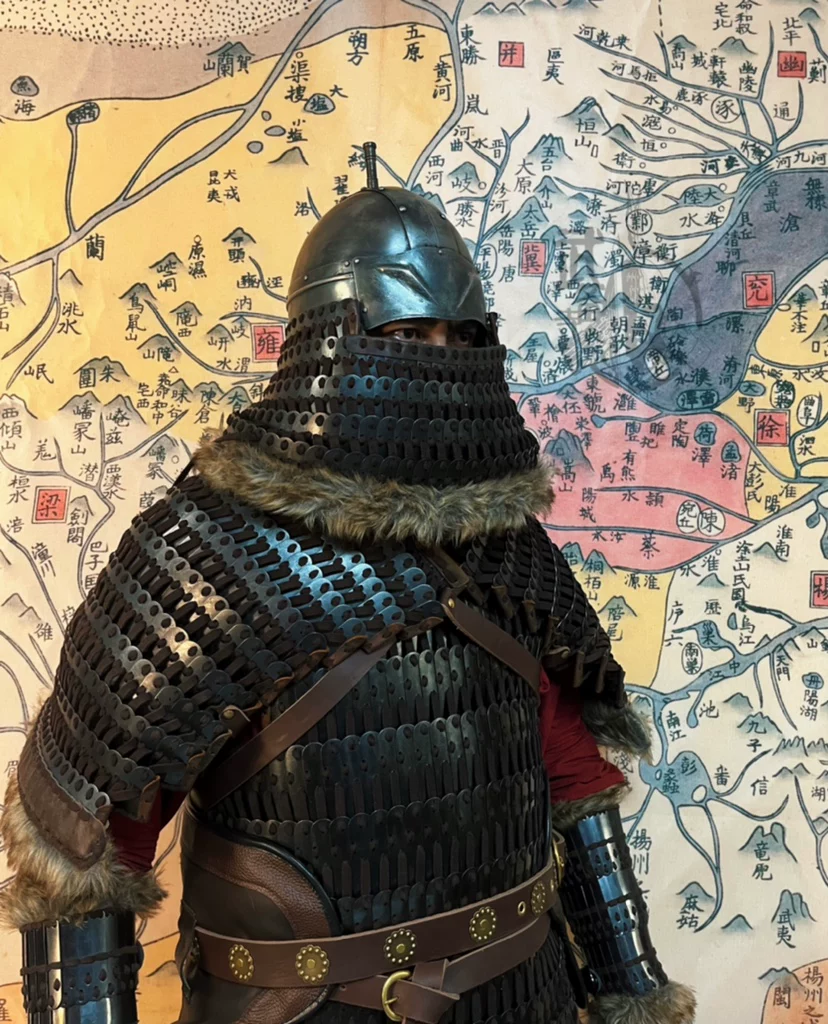 Iron Pagoda lamellar Iron Pagoda lamellar Jin dynasty armor Iron Pagoda armor Jin dynasty armor - Image 3