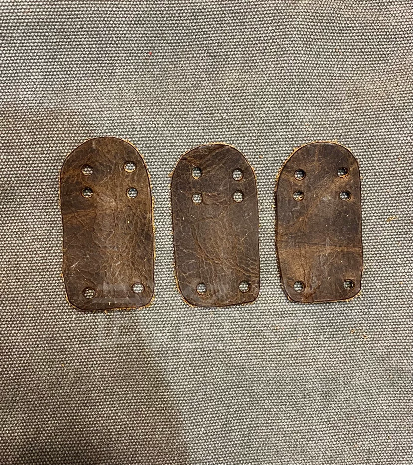 Cowhide lamellar edging lamellar armor cowhide lamellar edging edging / binding - Image 3
