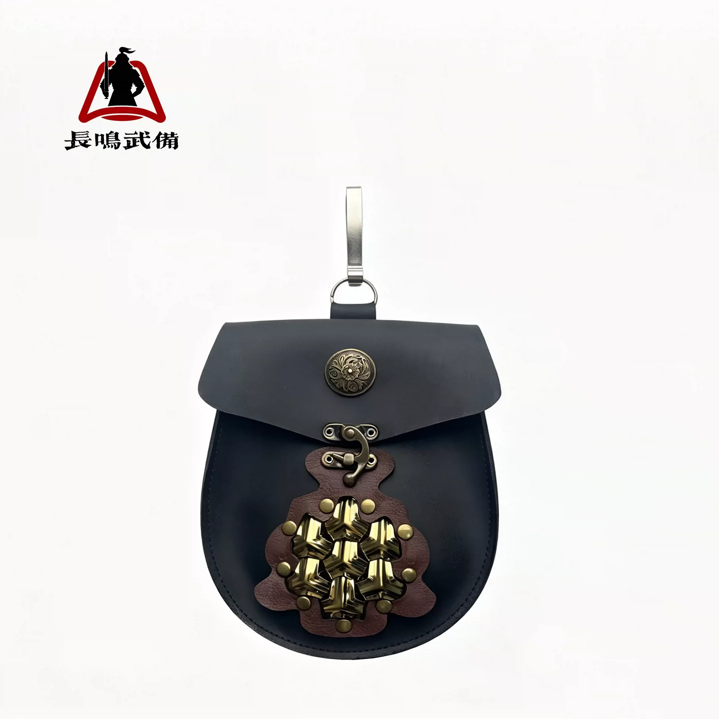 Original Diexie Belt Hanfu Armor Merch, Mountain-Pattern Waist Pouch / Travel Hanging Bag - Image 2