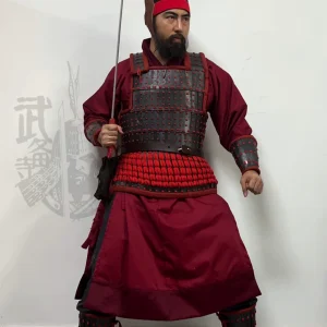 Three Kingdoms soldier Han armor late Eastern Han Three Kingdoms Han armor Three Kingdoms rank-and-file armor Han armor