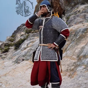 Han Yulin Guard elite soldier Han armor Han fine-scale lamellar restored Han iron armor