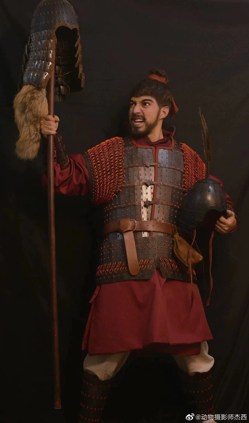 Han lamellar armor Han tubular-sleeve armor Han lamellar armor Han armor - Image 2