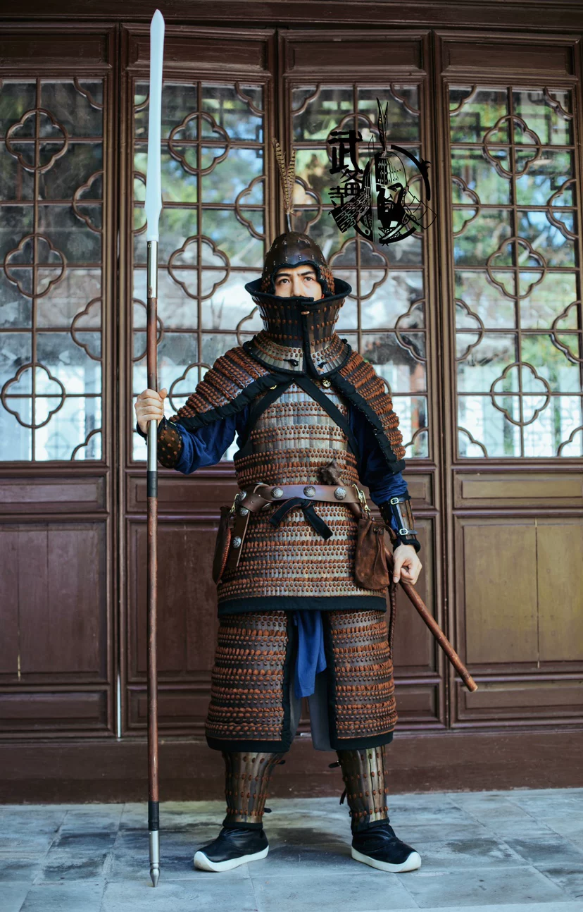 Sixteen Kingdoms Xianbei cavalry Wei-Jin cavalry armor Wei-Jin armor Wei-Jin iron armor cavalry armor - Image 2