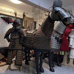 Wei-Jin cataphract cavalry Wei-Jin horse armor Wei-Jin cavalry cataphract cavalry armor Xianbei cavalry
