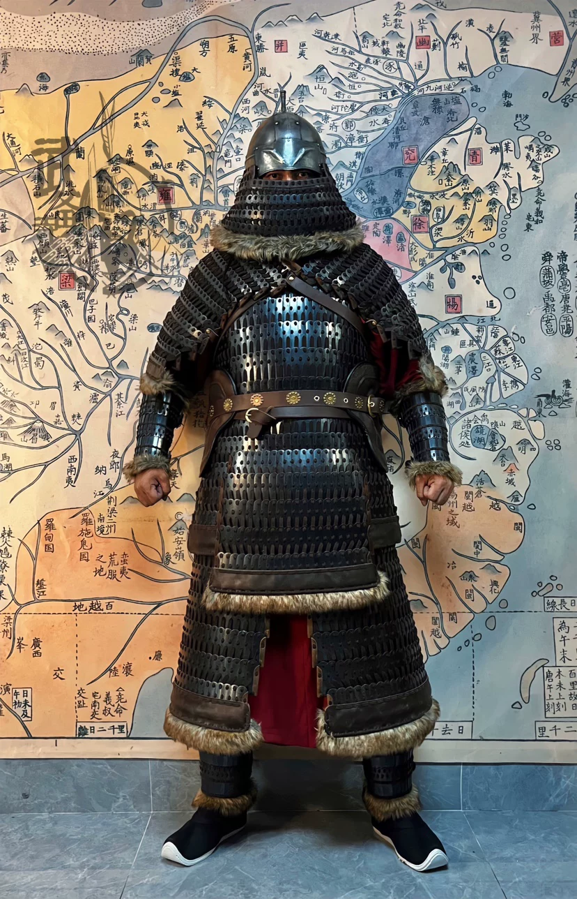 Iron Pagoda lamellar Iron Pagoda lamellar Jin dynasty armor Iron Pagoda armor Jin dynasty armor - Image 4