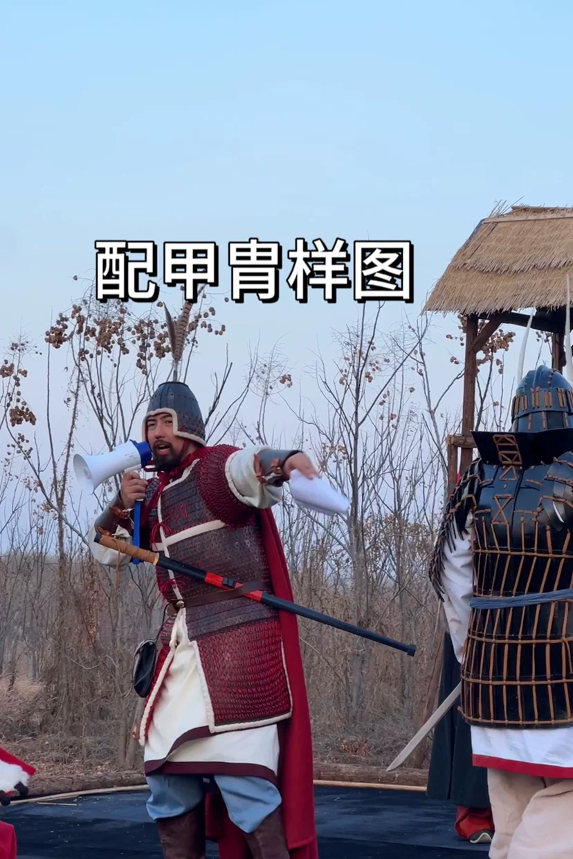 Han soldier military robe Han soldier garment soldier garment Han military robe armor military robe - Image 4