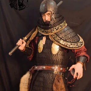 Black-Iron Army lamellar Princess Changle tomb lamellar Shence Army lamellar Tang armor Tang lamellar Tang lamellar armor