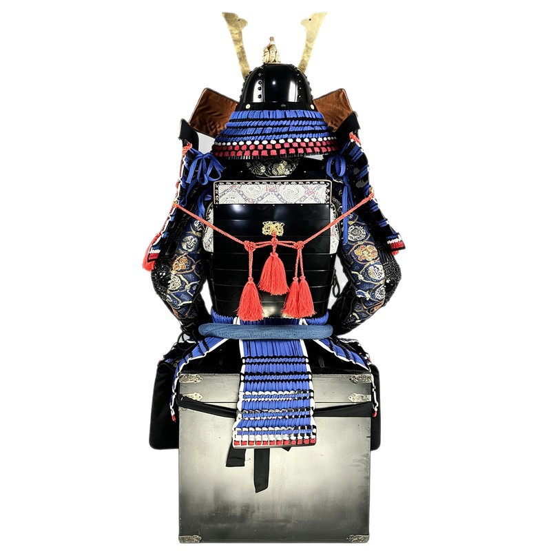 Japanese-style Wearable Samurai Armor Full Set Iron Construction for Display and Stage Use - Image 5