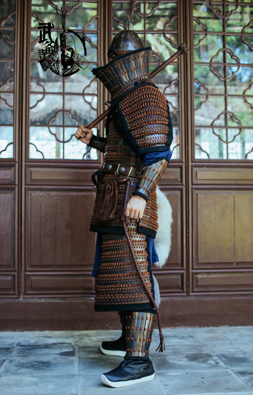 Sixteen Kingdoms Xianbei cavalry Wei-Jin cavalry armor Wei-Jin armor Wei-Jin iron armor cavalry armor - Image 4