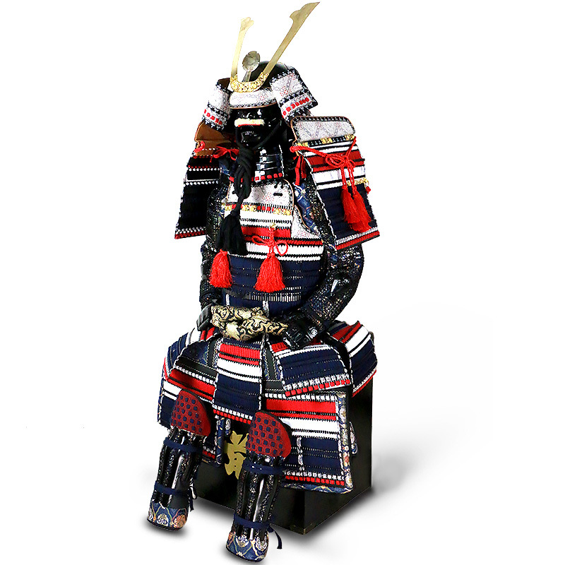 Customized Japanese Samurai Armor Replica Set, Handmade Iron Construction, Classical Display Decor for Homes and Restaurants - Image 5