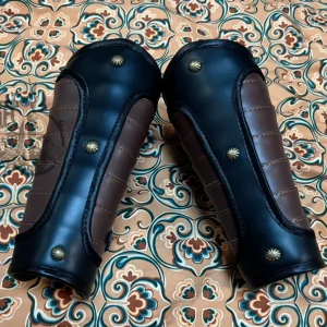 Arm guards universal arm guards cowhide arm guards Hanfu arm guards armor arm guards round-collar robe arm guards