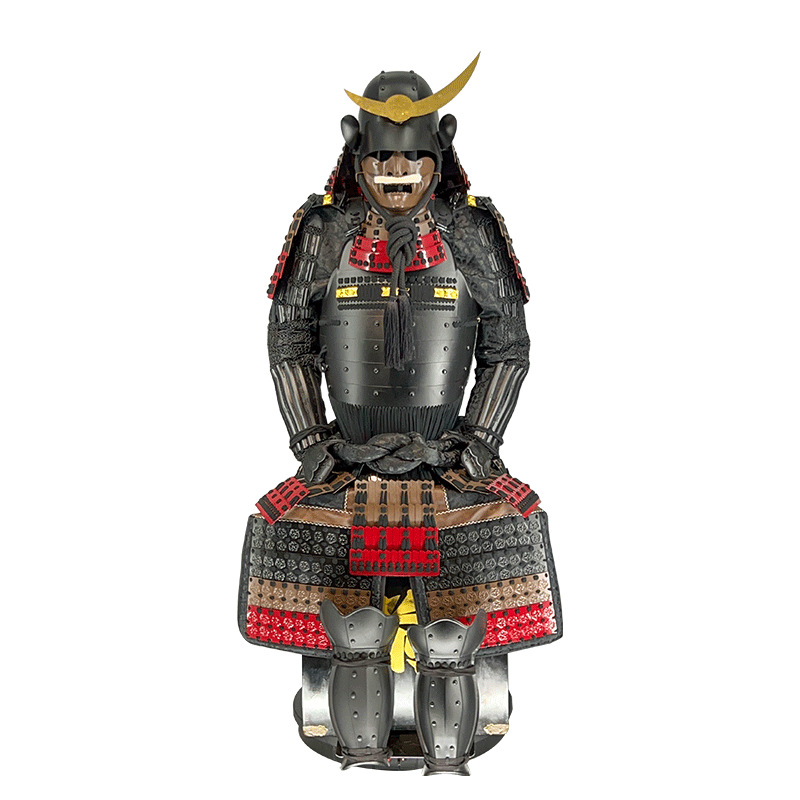 Warring States General Samurai Kabuto Helmet Replica, Iron Construction, Wearable Display Armor - Image 5