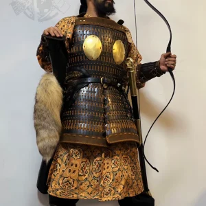 Tang Sogdian warrior liangdang armor liangdang armor liangdang armor Tang hu people armor Tang liangdang armor