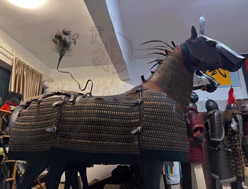 Wei-Jin cataphract cavalry Wei-Jin horse armor Wei-Jin cavalry cataphract cavalry armor Xianbei cavalry - Image 4