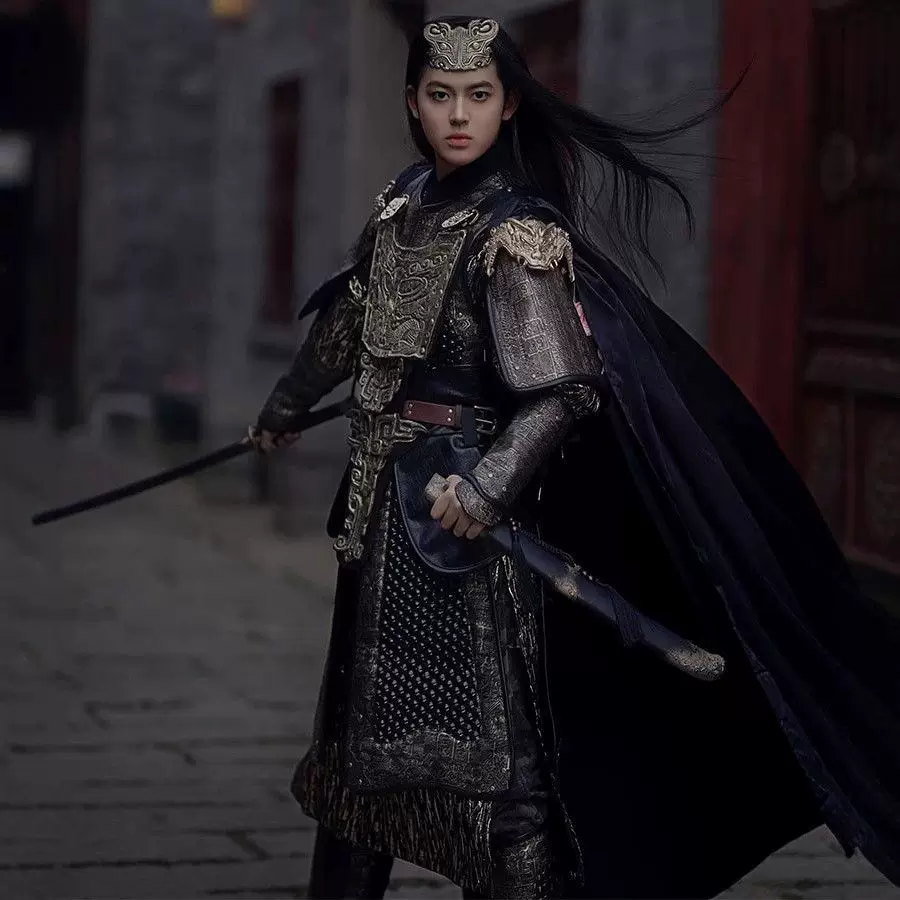 Premium Feiyufu Cloak / Hanfu Cape Accessory, Flowing Drape for General Armor Looks - Image 3