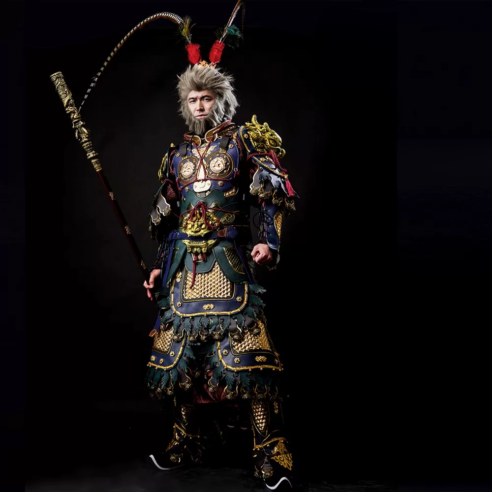 Made-to-Order Black Myth Wukong Cosplay Split Armor, Wearable Metal-Look Restored Style - Image 4