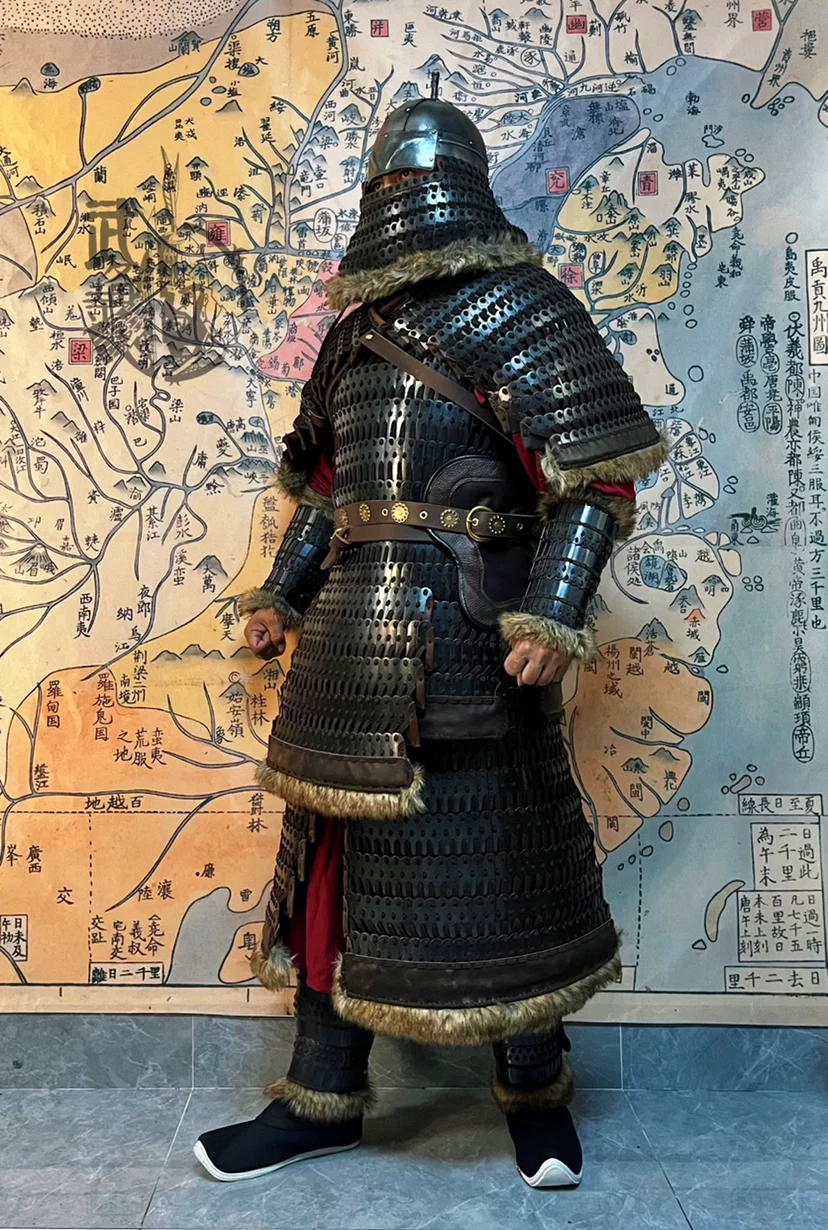 Iron Pagoda lamellar Iron Pagoda lamellar Jin dynasty armor Iron Pagoda armor Jin dynasty armor - Image 5