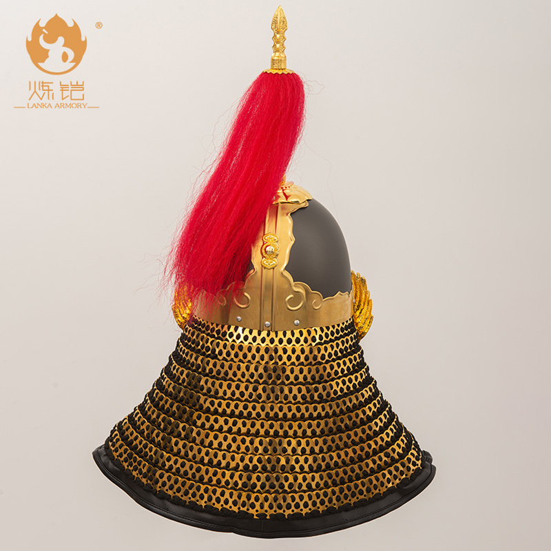Phoenix Wing Helmet Metal Armor Prop Wearable Song and Ming Dynasty-inspired Film Costume Hat - Image 4