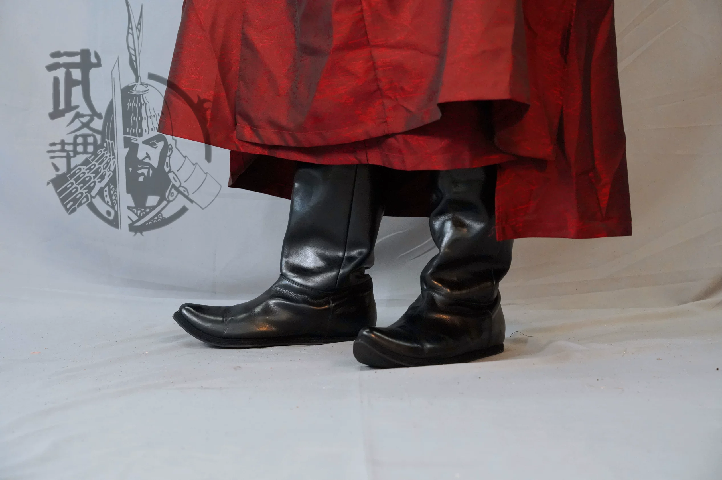 Tang boots liuhe leather boots pure-leather liuhe boots Tang leather boots liuhe boots ancient leather boots - Image 4