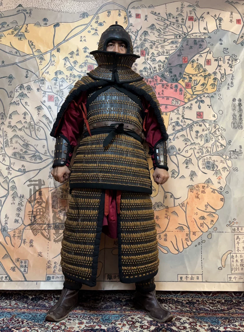 Sixteen Kingdoms armor Wei-Jin cataphract cavalry armor Northern & Southern Dynasties armor Ran Min battle armor Xianbei - Image 2