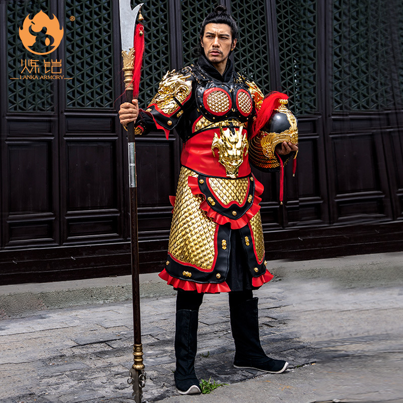 Daming War Dragon Dragon Scale Armor 26-Piece Chinese Armor Set Film Prop Costume - Image 2
