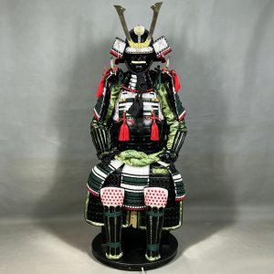 Wearable Samurai Armor Replica, Iron Construction, Classical General's Style for Display and Stage