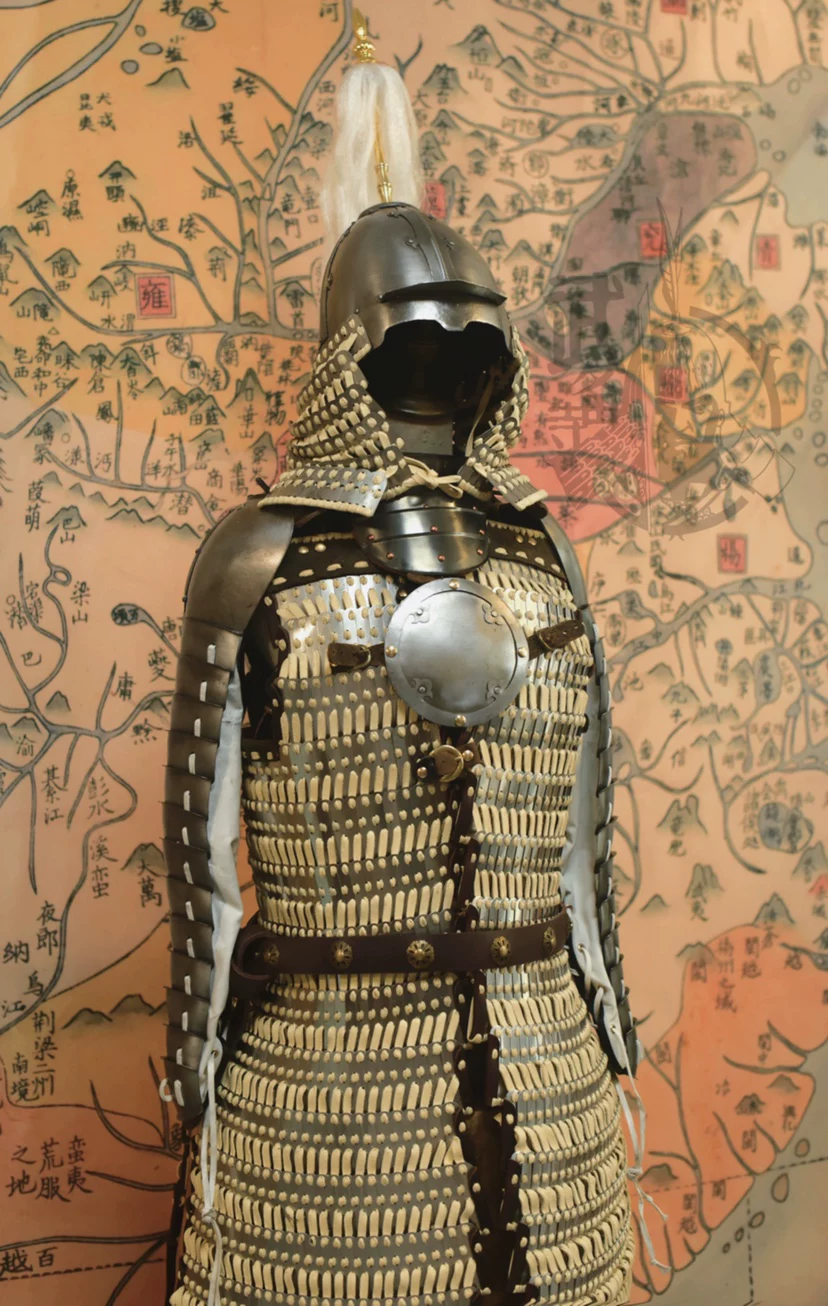 Qin Liangyu frontier battle armor women's frontier straight armor Qin Liangyu armor Ming armor - Image 4