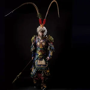 Made-to-Order Black Myth Wukong Cosplay Split Armor, Wearable Metal-Look Restored Style