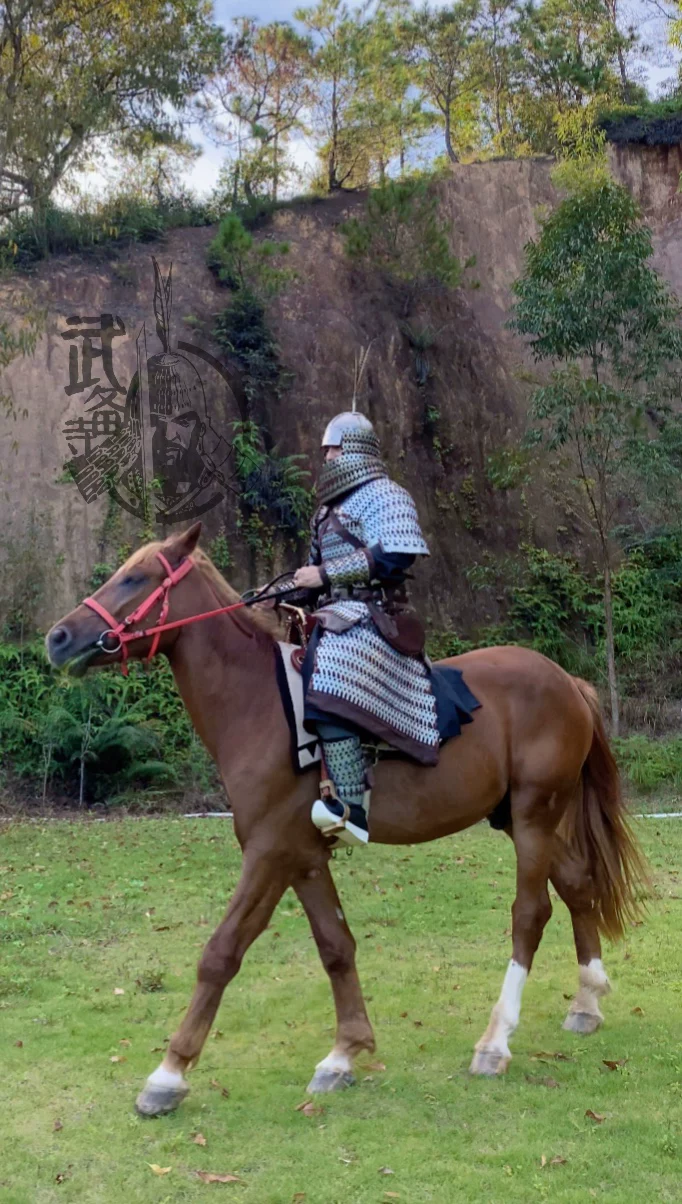 Iron Pagoda (Tiefutu) heavy infantry Iron Pagoda (Tiefutu) heavy cavalry heavy infantry iron-can style armor Jin people armor - Image 3