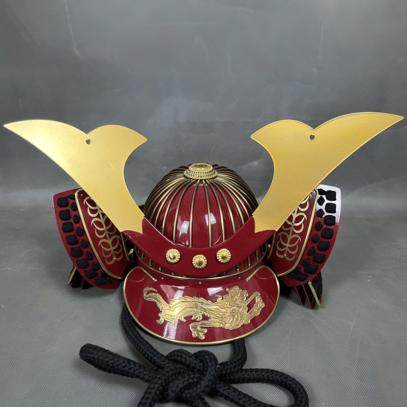 Japanese Samurai Kabuto Helmet Sengoku-style Oni Warrior Film Prop Replica - Image 2