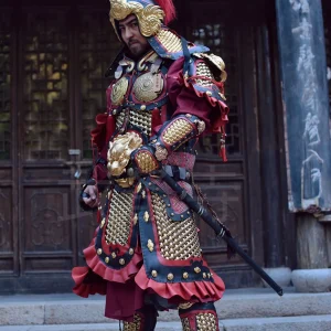 Mingguang chainmail armor one of Tang thirteen armors mingguang armor