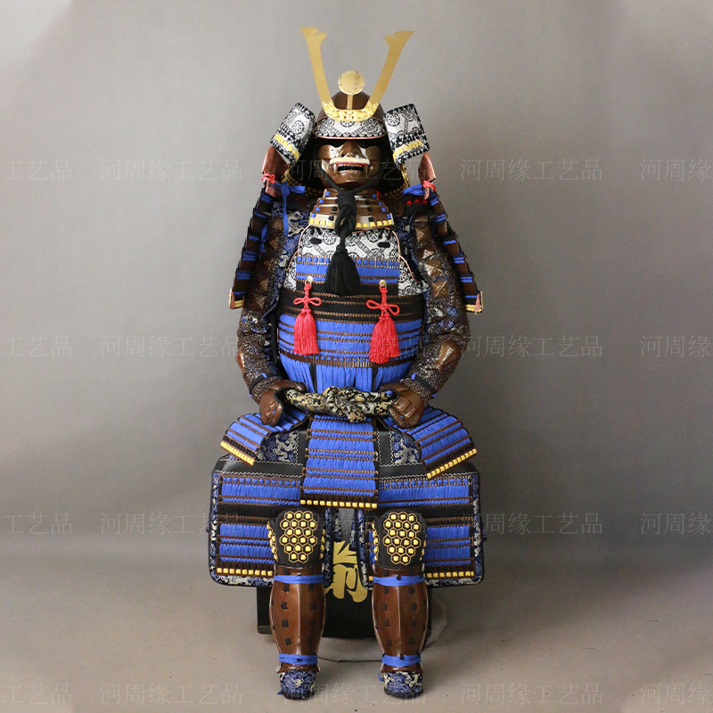 Japanese-Style Sengoku Period Life-Size Wearable Samurai Armor Replica Film Prop Display Piece - Image 3