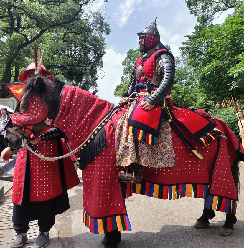 Ming horse armor Liaodong iron cavalry Ming cavalry horse armor Ming cataphract cavalry horse armor / vest - Image 3