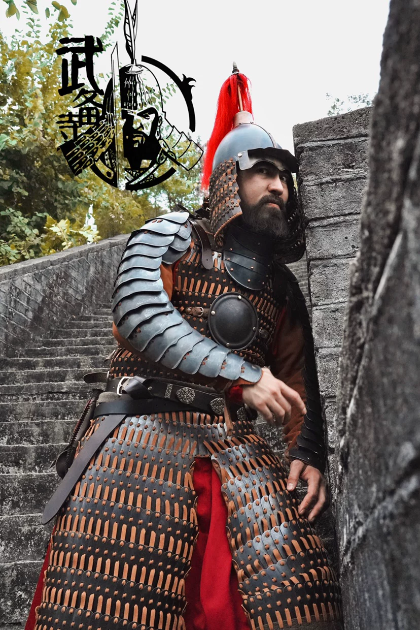 Ming iron armor Ming bazong full-iron lamellar Ming frontier army lamellar Ming straight lamellar - Image 2