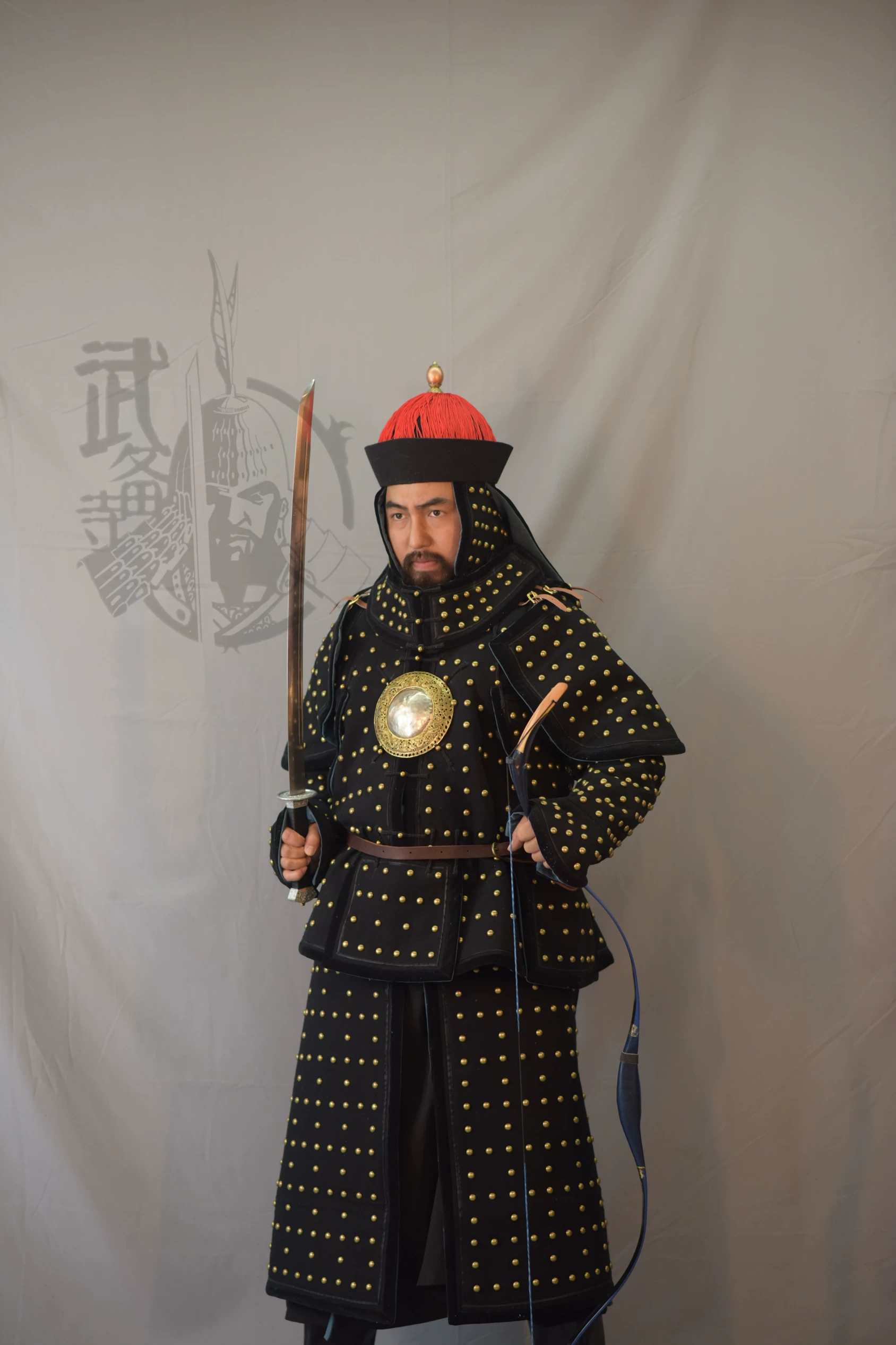 Museum Qing Huai Army armor Qing Green Standard officer armor Qing cotton armor - Image 2