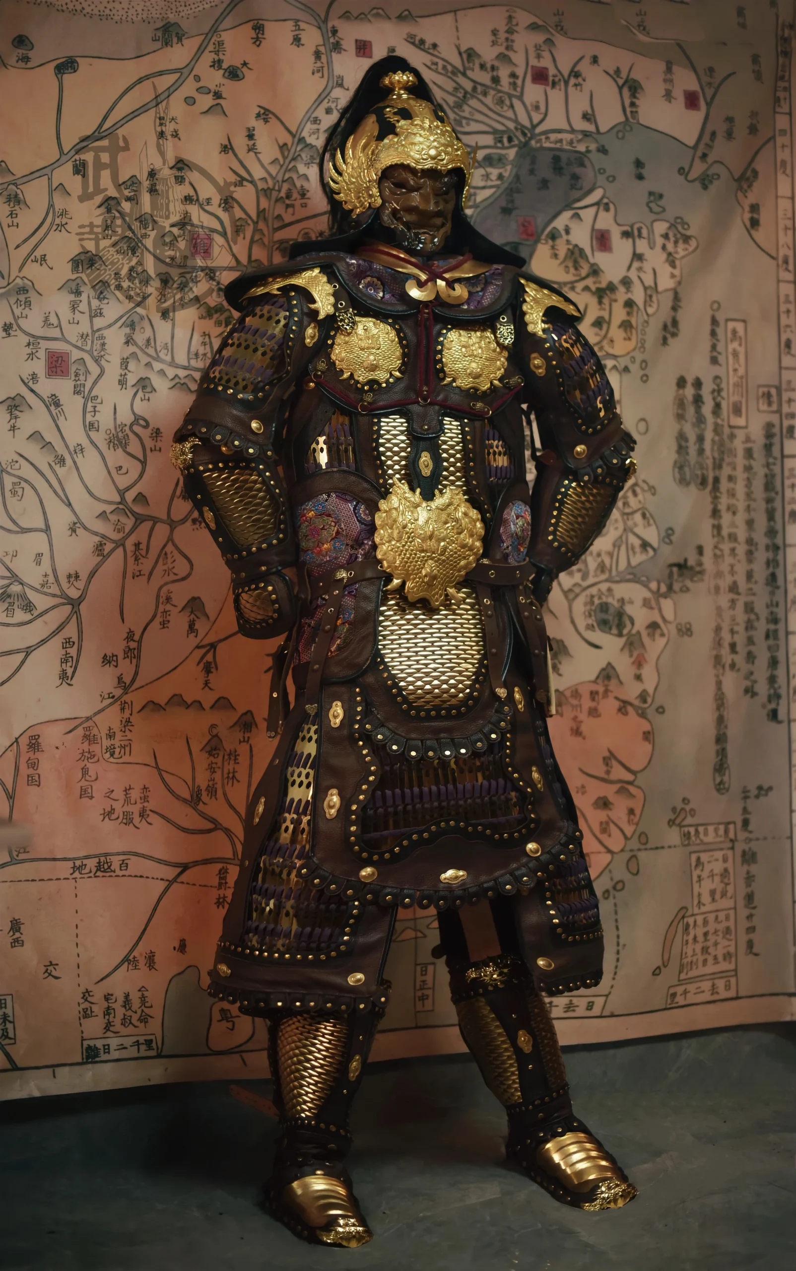 Yazi beast-face mingguang armor premium custom armor limited Tang mingguang armor mingguang armor - Image 3