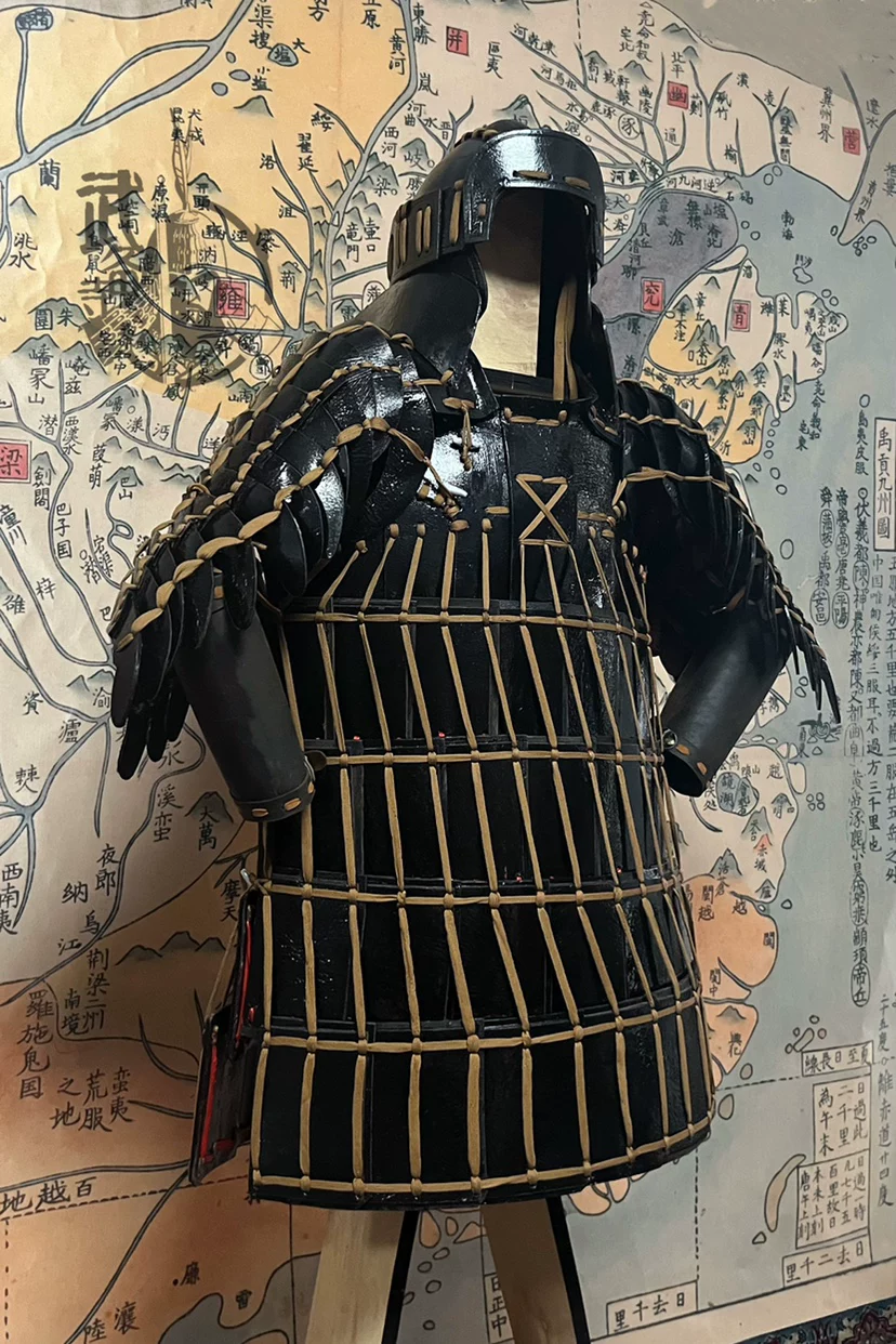 Eastern Zhou leather armor Zhou leather armor Zhou armor Eastern Zhou armor Chu armor Chu leather armor leather armor - Image 3