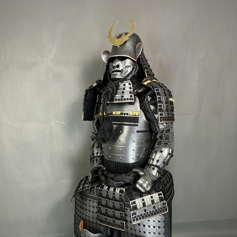 Samurai Armor Full Set Replica, Vintage Craftsmanship, Display and Stage Prop Suit - Image 4