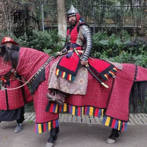 Ming horse armor Liaodong iron cavalry Ming cavalry horse armor Ming cataphract cavalry horse armor / vest